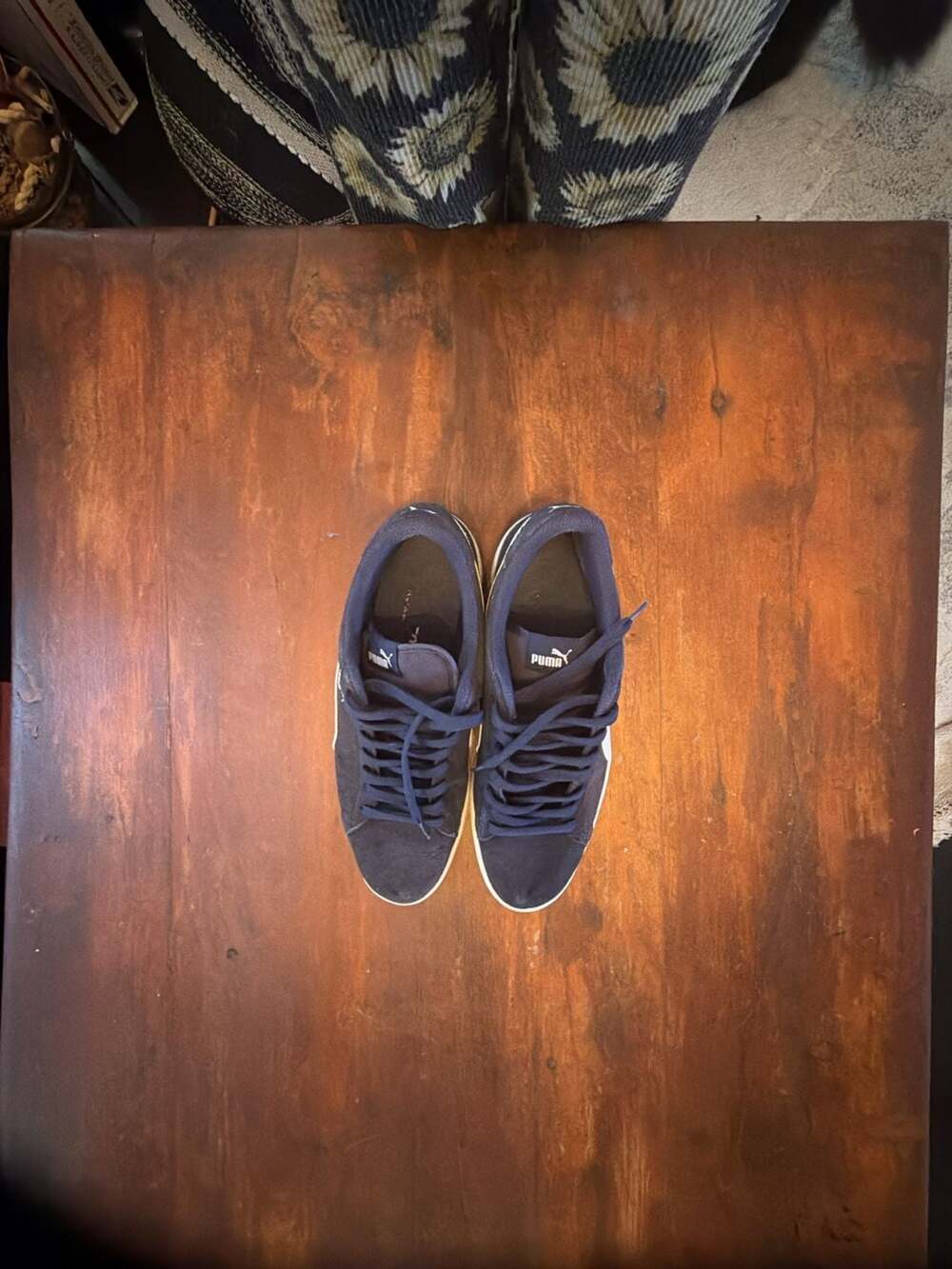 Puma Smash v2 Suede Sneakers Navy Blue Size 11.5